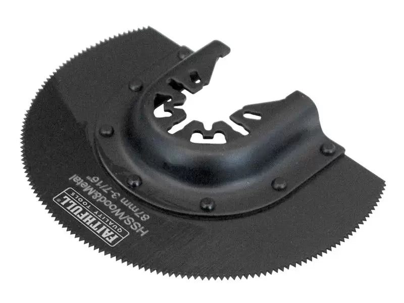 Faithfull - FAIMFWM80 - Multi-Functional Tool HSS Radial Blade Wood/Metal 87mm