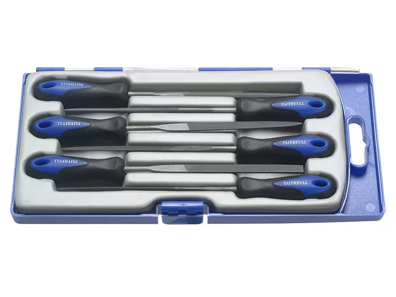 Faithfull - FAIPPNEEDLE - Precision Needle File Set 6 Piece