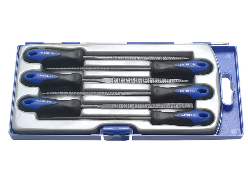 Faithfull - FAIPPWRASP - Precision Needle Rasp Set 6 Piece