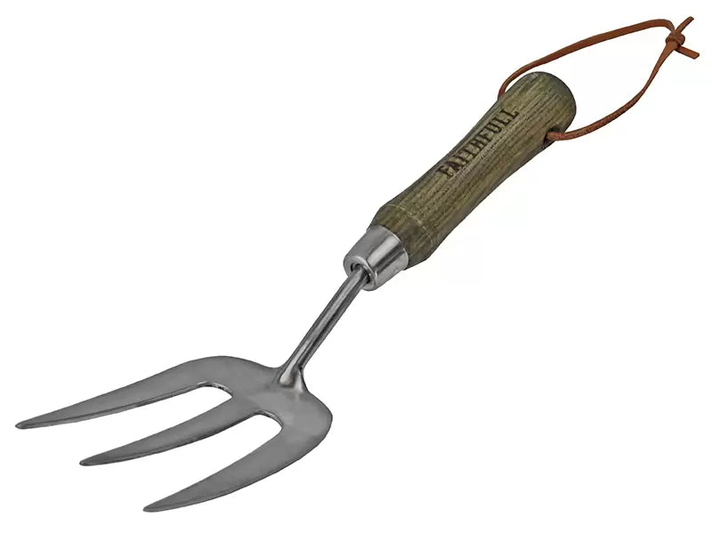 Faithfull - FAIPRESHFSS - Prestige Stainless Steel Hand Fork Ash Handle