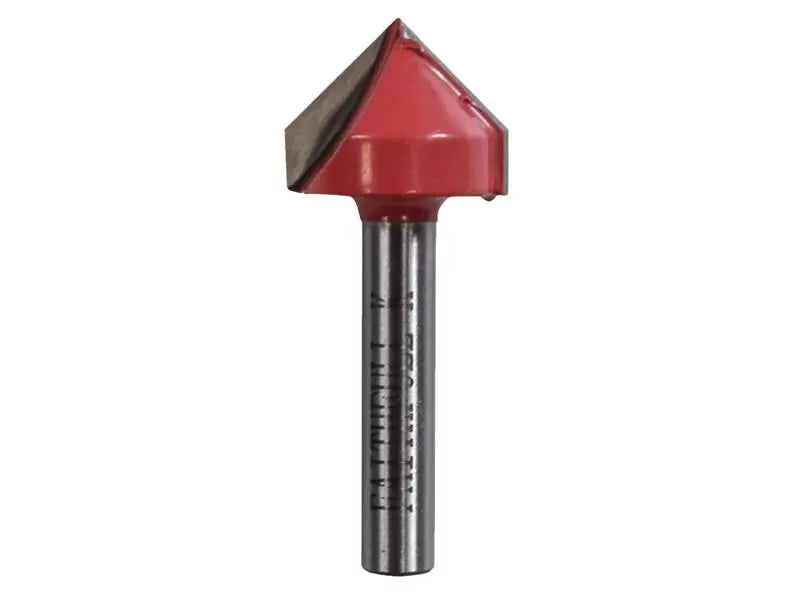 Faithfull - FAIRB51 - Router Bit TCT V-Groove 13.0mm x 19.1mm 1/4in Shank