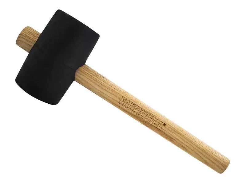 Faithfull - FAIRMB24FSC - FSC Black Rubber Mallet 24oz