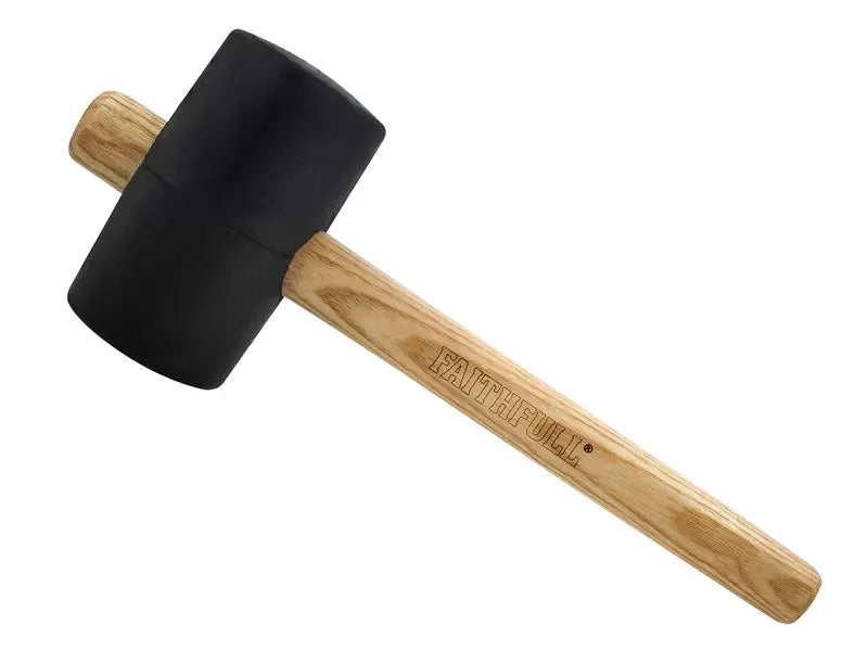 Faithfull - FAIRMB28FSC - FSC Black Rubber Mallet 28oz