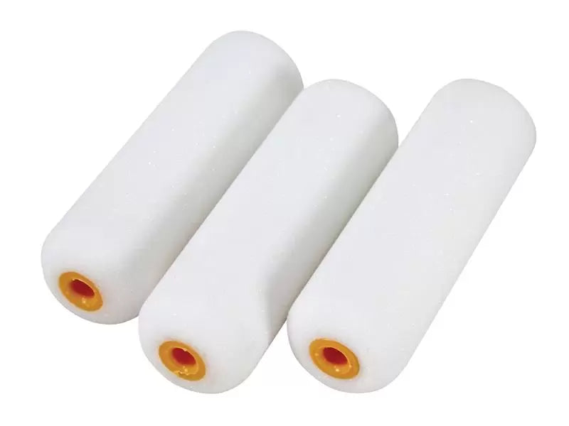 Faithfull - FAIRMINI10F - Foam Mini Roller Refills 100mm (4in) Pack of 10
