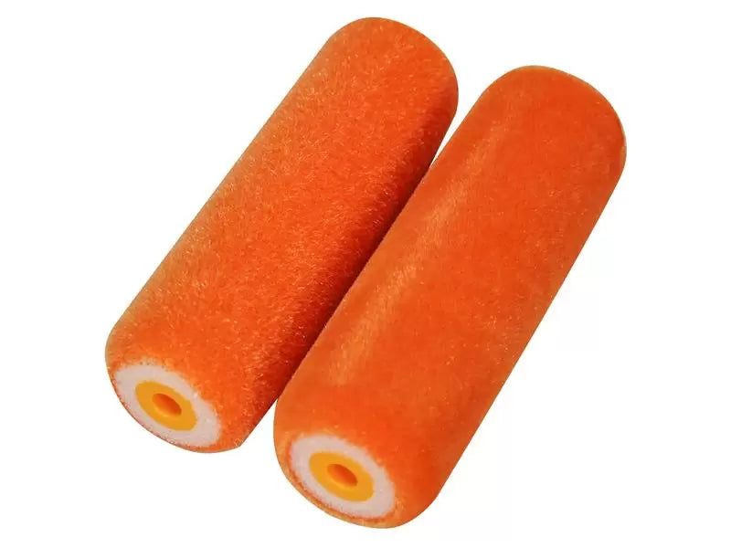 Faithfull - FAIRMINI2FLO - Flock Foam Mini Roller Refill (Pack 2)