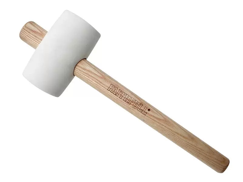 Faithfull - FAIRMWF16FSC - FSC White Rubber Mallet 16oz