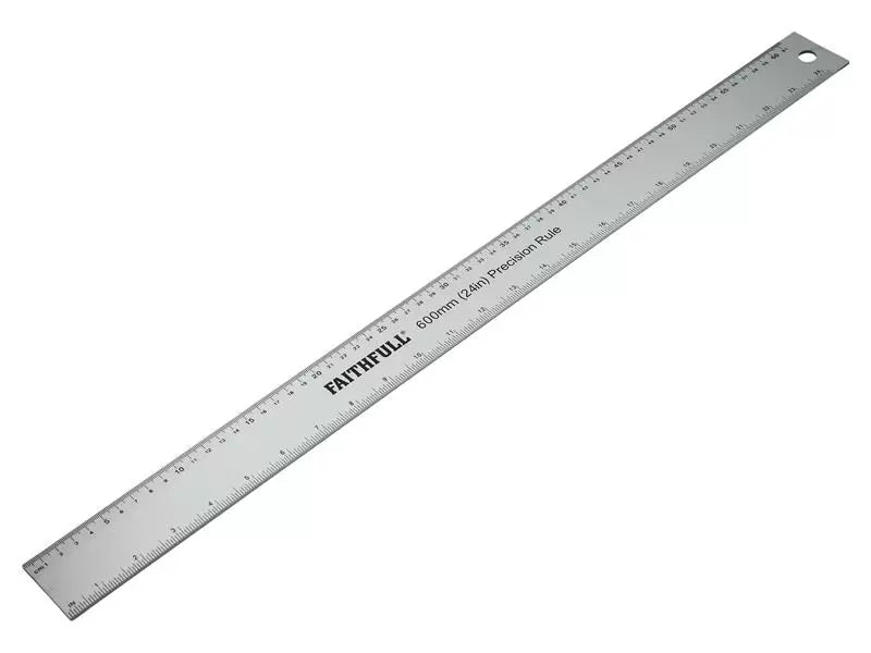 Faithfull - FAIRULE600 - Aluminium Rule 600mm (24in)