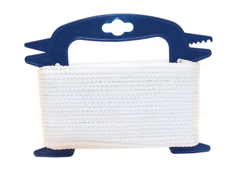 Faithfull - FAIRW6020H - White Multi Function Rope 6mm x 20m