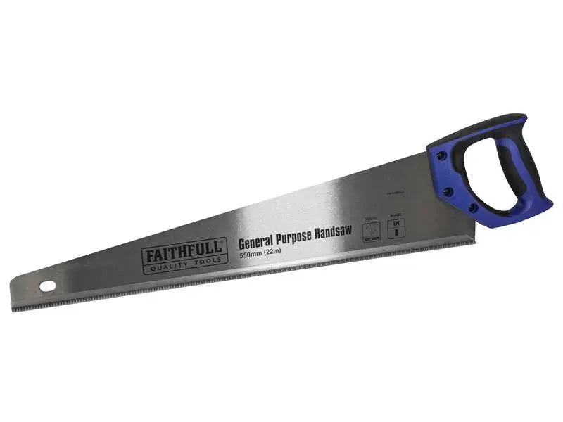 Faithfull - FAISAWG22 - General-Purpose Hardpoint Handsaw 550mm (22in) 8 TPI