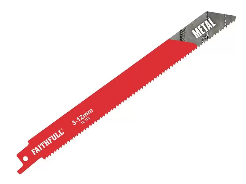 Faithfull Sabre Saw Blade Metal 200mm