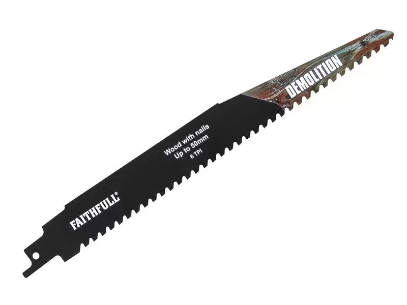 Faithfull Carbide Sabre Blade 228mm