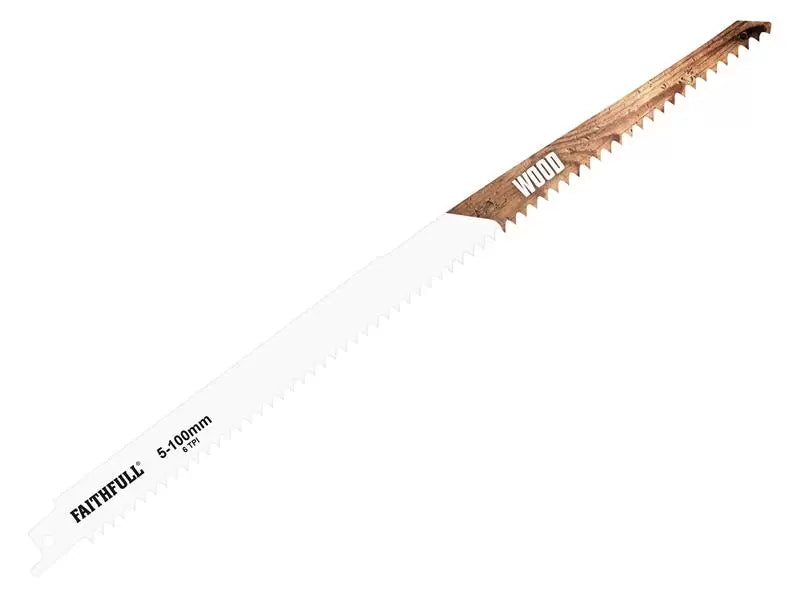 Faithfull Sabre Saw Blade Wood 300mm