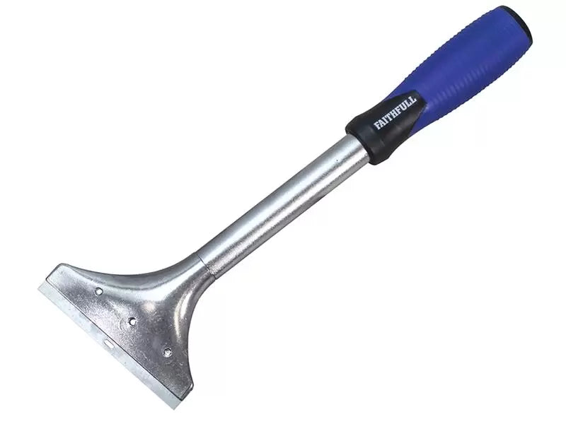 Faithfull - FAISCRA100LH - Heavy-Duty Long Handled Scraper 100mm (4in)