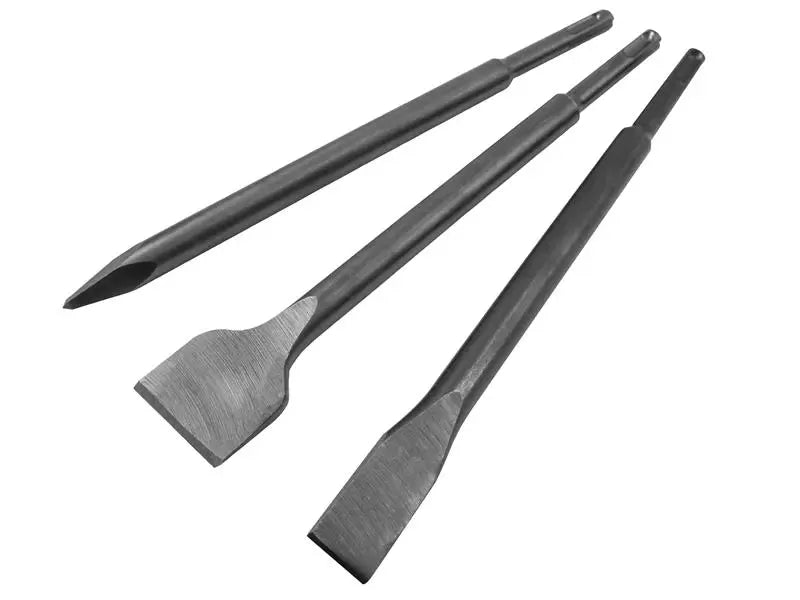 Faithfull - FAISDSCSET3 - SDS Plus Chisel Set, 3 Piece
