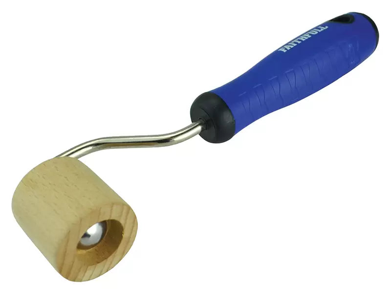 Faithfull - FAISGSRWN - Soft Grip Seam Roller - Wooden