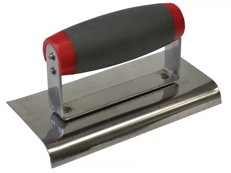 Faithfull - FAISGTEDGESS - Edging Trowel Soft Grip Handle 6 x 3in