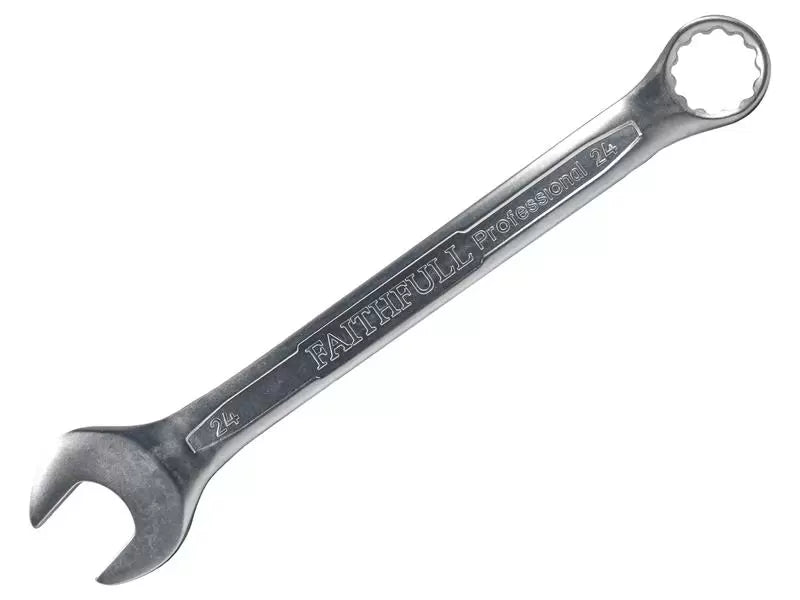 Faithfull - FAISPAC24 - Combination Spanner CV Satin Finish 24mm