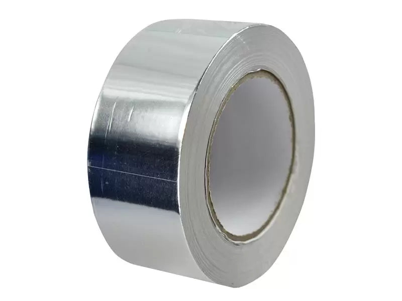 Faithfull - FAITAPEALU50 - Aluminium Foil Tape 50mm x 45.7m