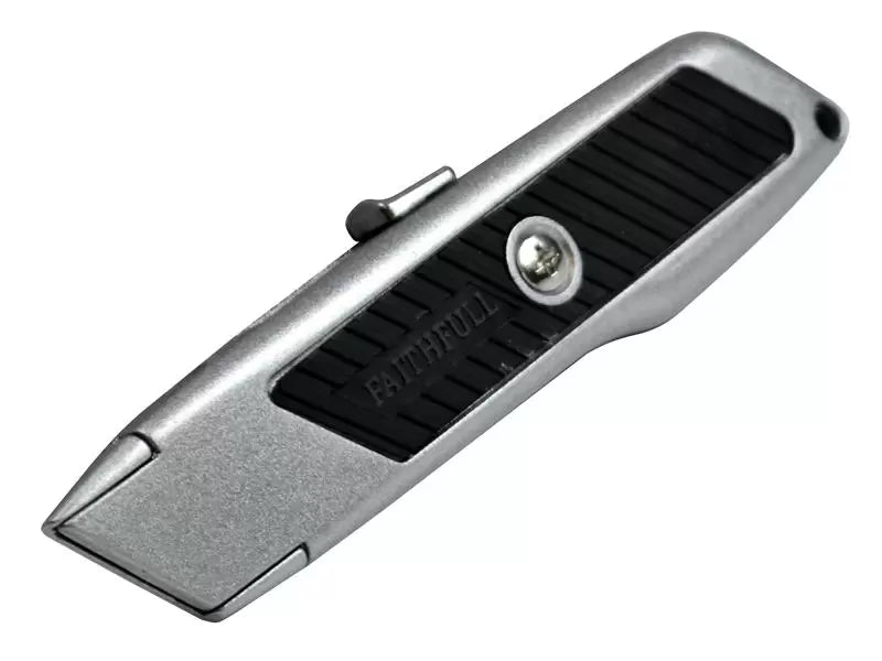 Faithfull - FAITKRSAFETY - Safety Trimming Knife with Auto Retracting Blade