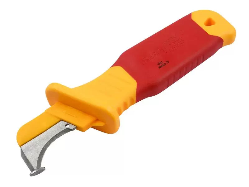 Faithfull - FAITKVDEG - VDE Stripping Knife with Guiding Shoe 190mm