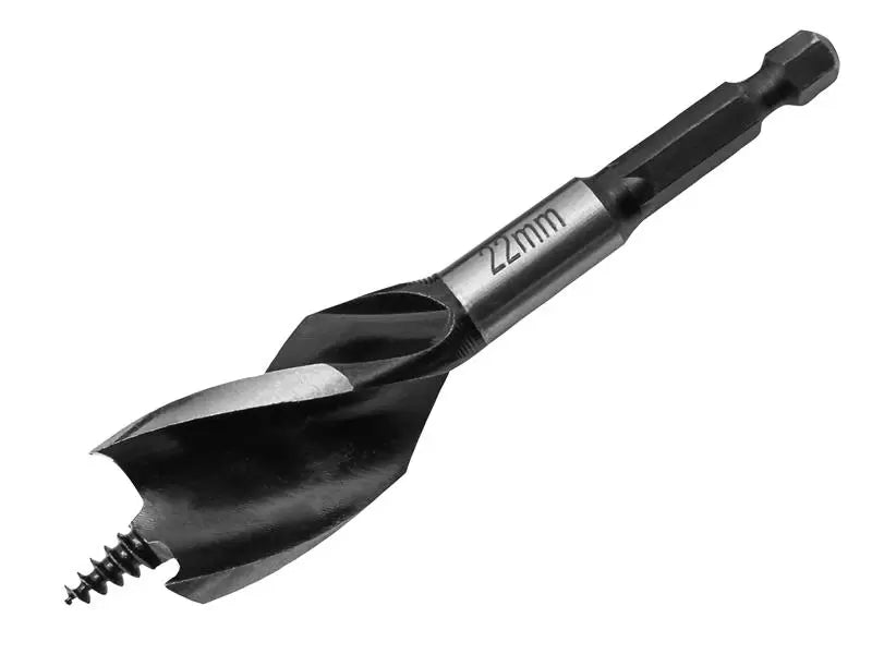 Faithfull - FAITPAS22 - Tri-Point Speed Auger Bit 22mm Stubby