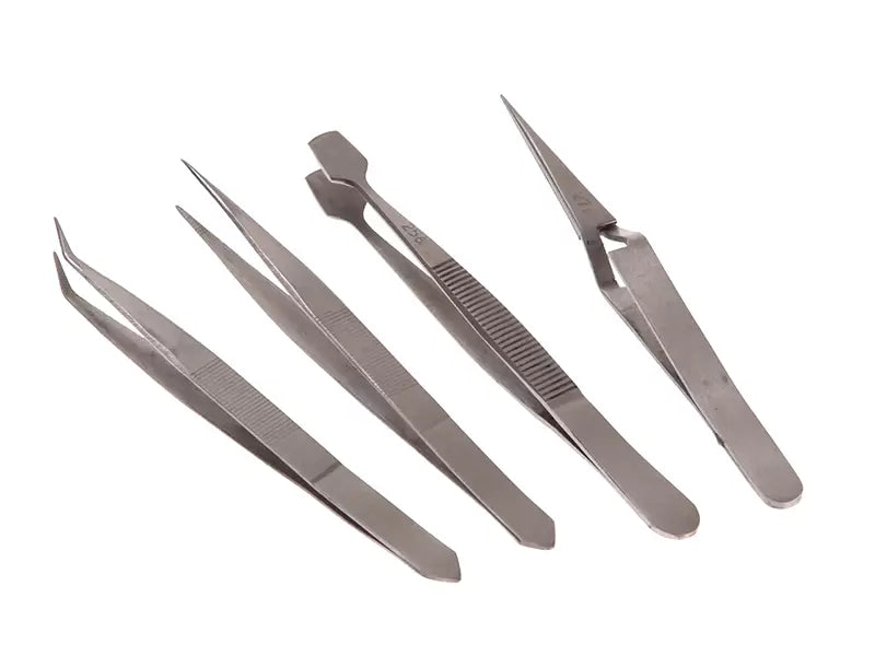 Faithfull - FAITWSET4 - Tweezer Set, 4 Piece