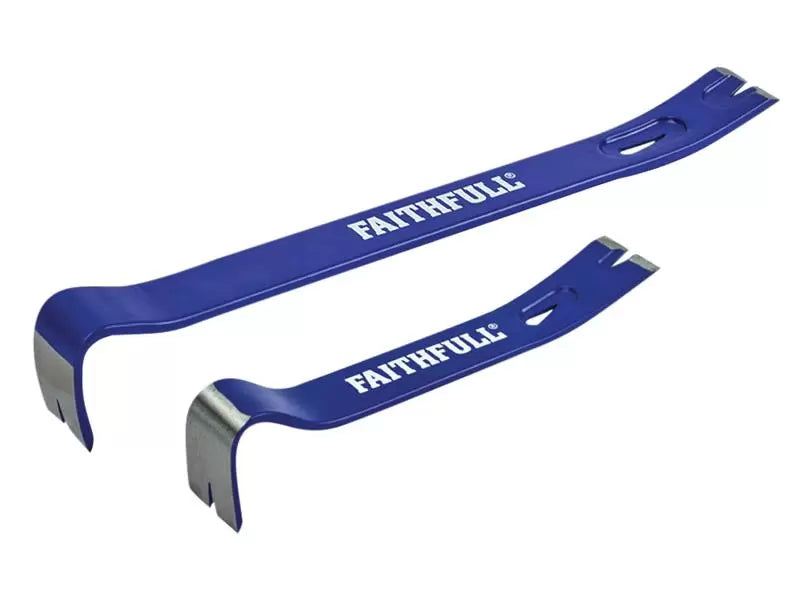 Faithfull - FAIUBARS - Utility Bars Twin Pack 175mm (7in) & 375mm (15in)