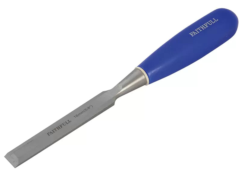 Faithfull - FAIWCB58 - Bevel Edge Chisel Blue Grip 16mm (5/8in)
