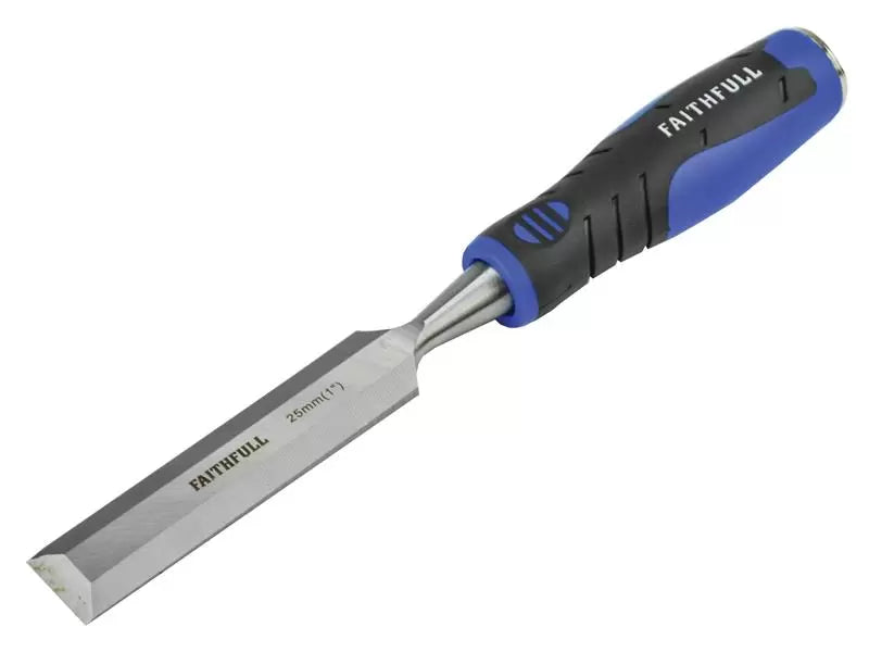 Faithfull - FAIWCSG25 - Soft Grip Bevel Edge Chisel 25mm (1in)