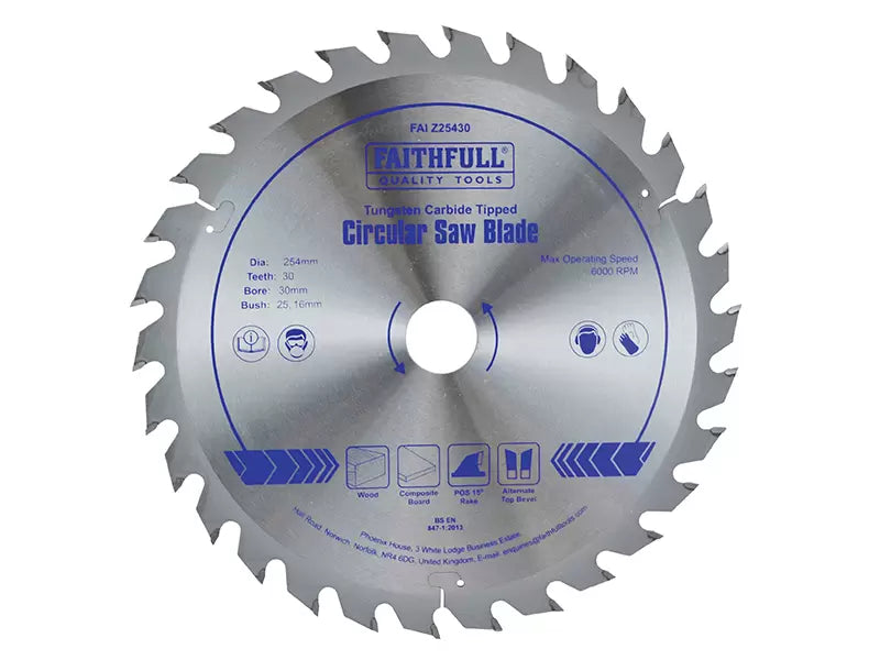 Circular Saw Blade 254mm 30T