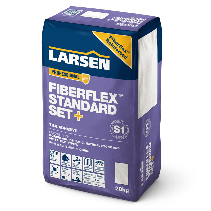 Larsen Fibreflex Standard White Full Pallet 48 Bags