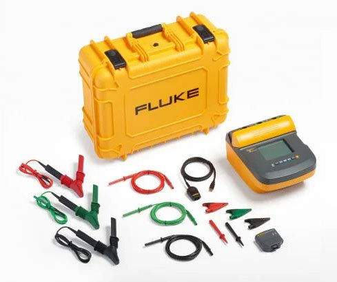 Fluke 1555 FC Insulation Resistance Tester Kit (10 kV) with IR3000FC – Model 4977469
