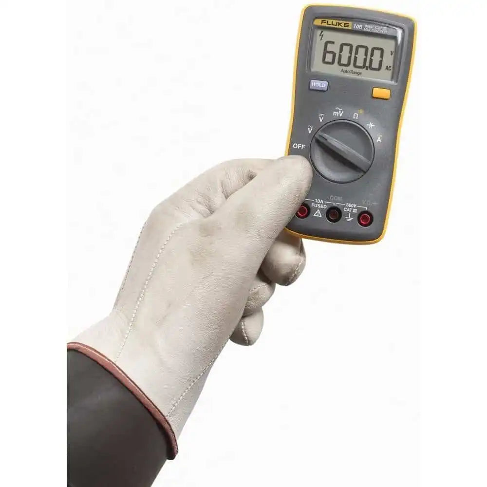Fluke Palm-Sized Digital Multimeter – CAT III 600V, 10A