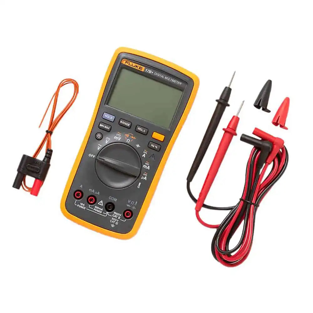 Fluke 17B+ Digital Multimeter – CAT III 600V, 10A