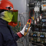 True RMS AC/DC Clamp Meter – 2500A, iFlex Probe, 34mm Jaw, CAT III 1000V (Model 376FC)