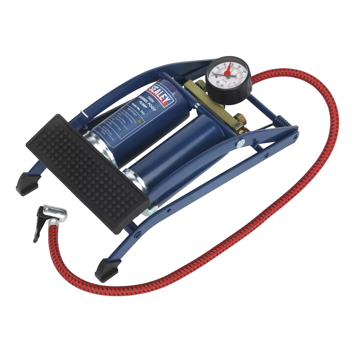 Sealey - FP2 - Twin Barrel Foot Pump
