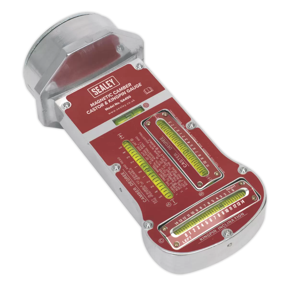 Sealey - GA450 - Magnetic Camber Castor & Kingpin Gauge