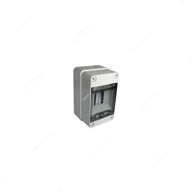 Gewiss Surface Mounted Enclosure, GW40005, IP55, 250x250x135mm, Light Grey