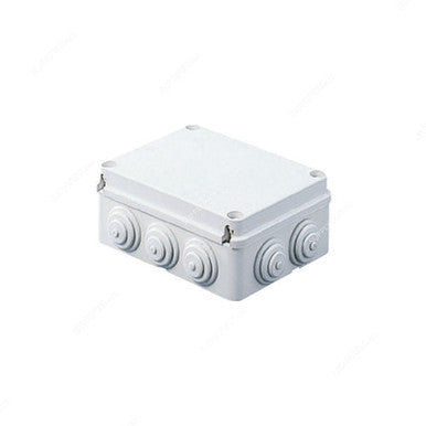 Gewiss Junction Box, GW44011, IP55, 460x380x120MM, Light Grey