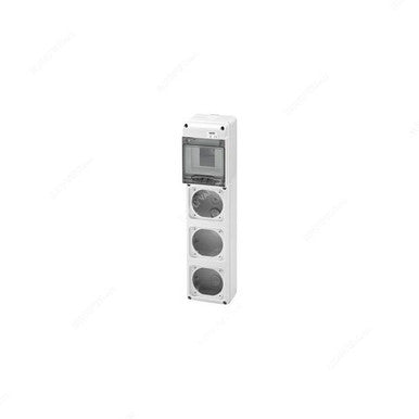 Gewiss Distribution Board, GW68001N, IP65, c/w 3 Flanges, 5 Modules