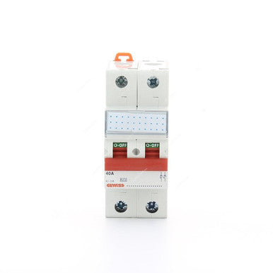Gewiss Switch Disconnector, GW96115, 2P, 40A