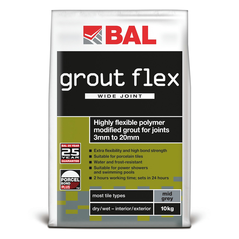 BAL Grout Flex Wide Joint 10kg