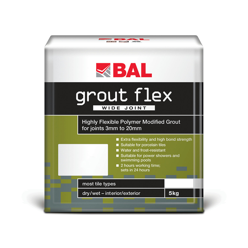BAL Grout Flex Wide Joint 5kg