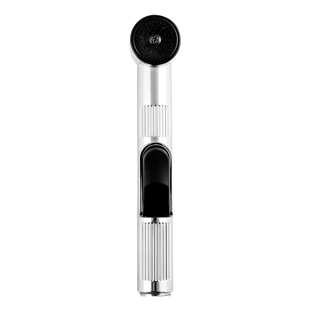Geepas ABS Chrome Shattaf Set, Bidet Mixer with Flexible Hose, Suitable for Bathrooms
