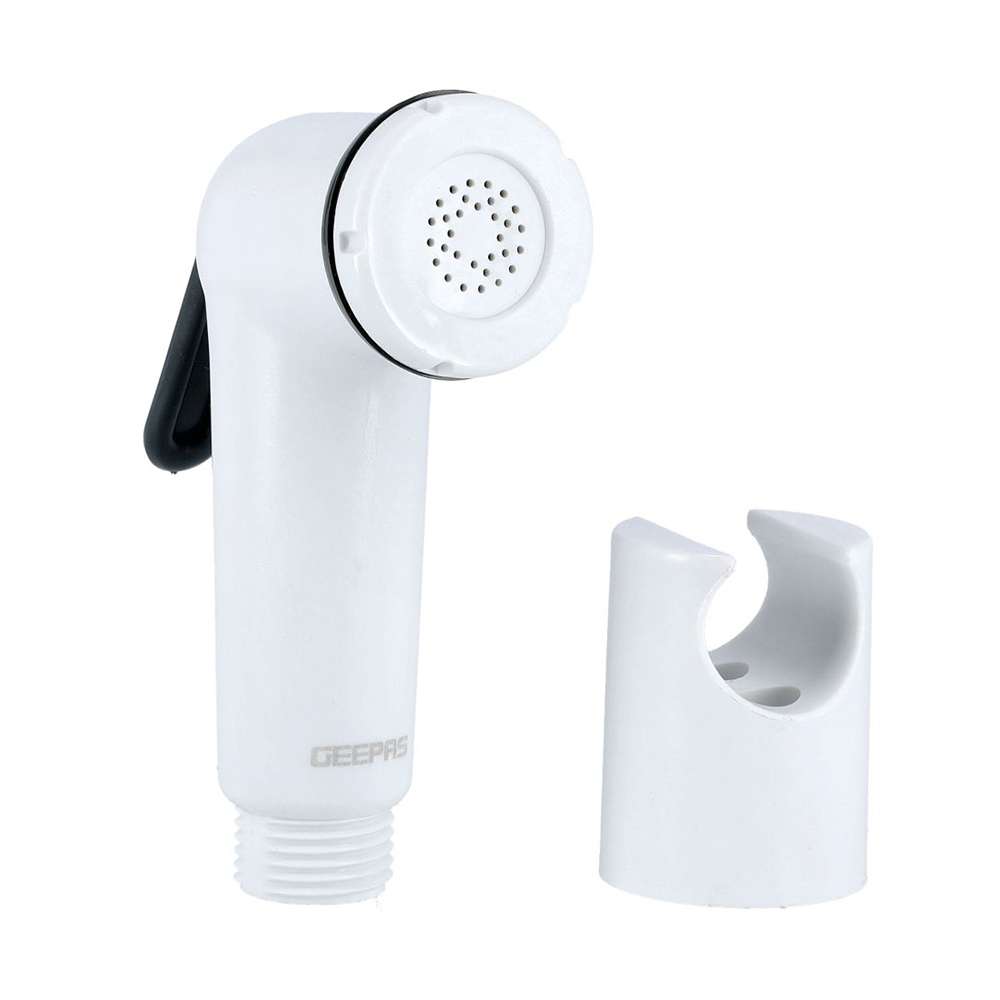 Geepas Shattaf Bidet Head with Hook, Suitable for Handheld Toilet Sprayer