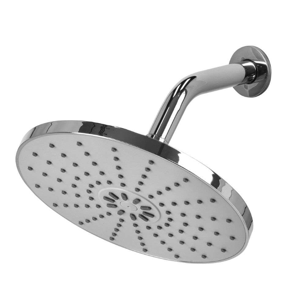 Geepas Stainless Steel Overhead Shower, High Pressure Chrome Plated, Suitable for Fancy Bathroom