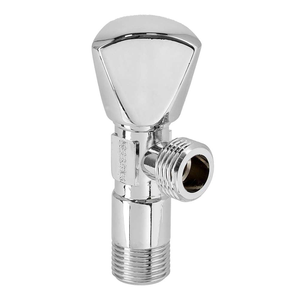 Geepas Angle Valve Mixer Tap, Comes with Solid Metal Construction and Ceramic Cartridge