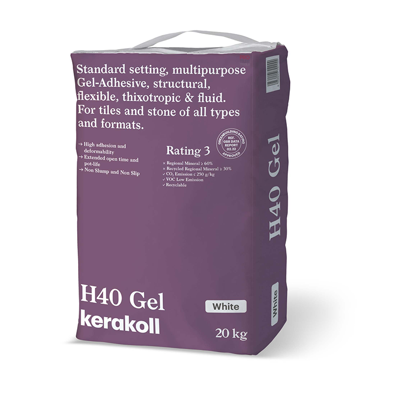 H40 Gel Adhesive White