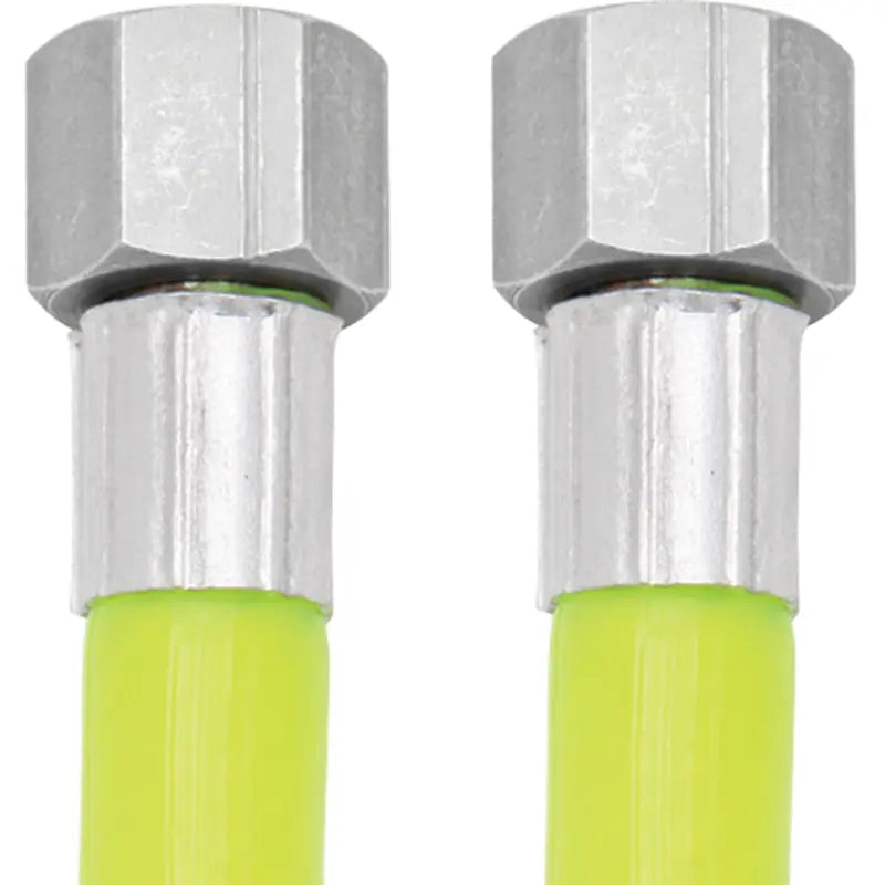 Hose Assembly Yellow High Visibility 15m of 10mm i/d Hose Rp 1/4 Swivel
