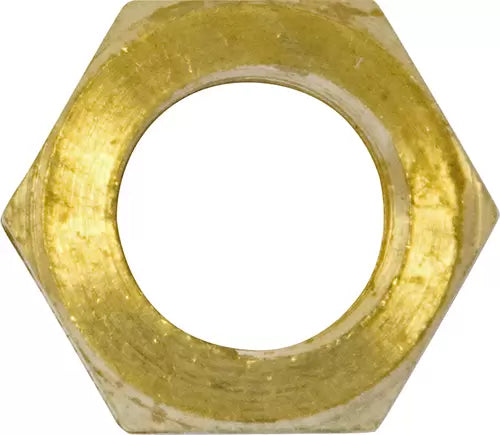 Workshop Warehouse HBN6 Exhaust M/fold Nuts Brass M10 x 1.25mm